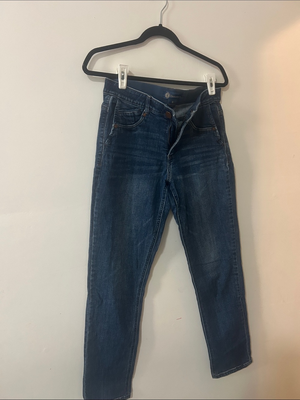 Democracy Women’s Blue Straight Leg Jeans